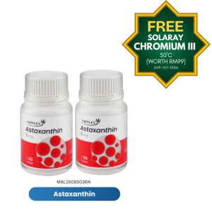 [TP] TRINLEY ASTAXANTHIN 30s TWINPACK-MAL16065036N (FREE Solaray Chromium)